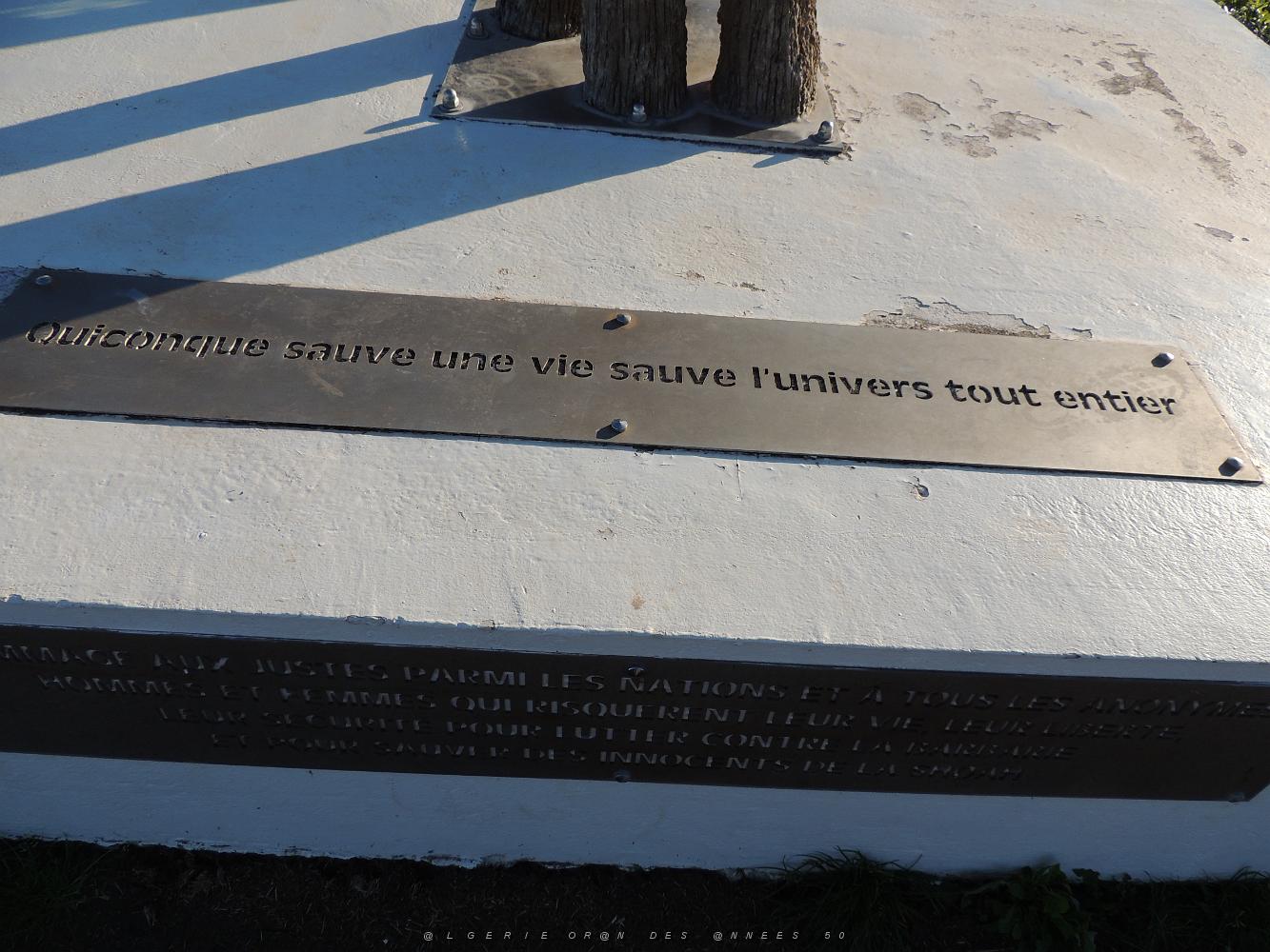 37  Stele des Justes de  France Parmi Les Nations.JPG -           
